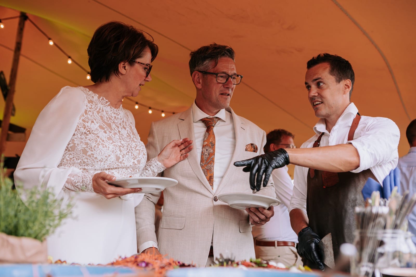 Bruiloft buffet optie